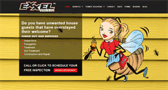 Desktop Screenshot of exxeltermite.com